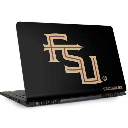 Florida State FSU Seminoles Black Dell Inspiron Skin